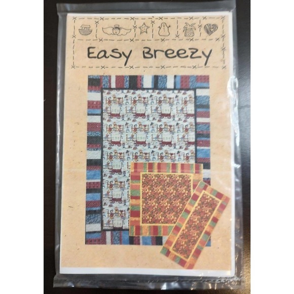 Easy Breezy Art Easy Breezy Table Topper And Table Runner Quilt